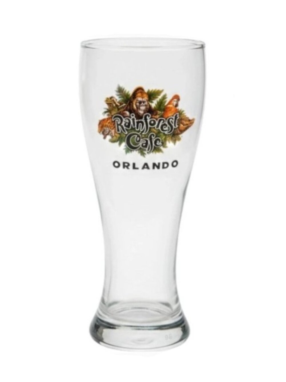 Rainforest Cafe Orlando Souvenir Glass